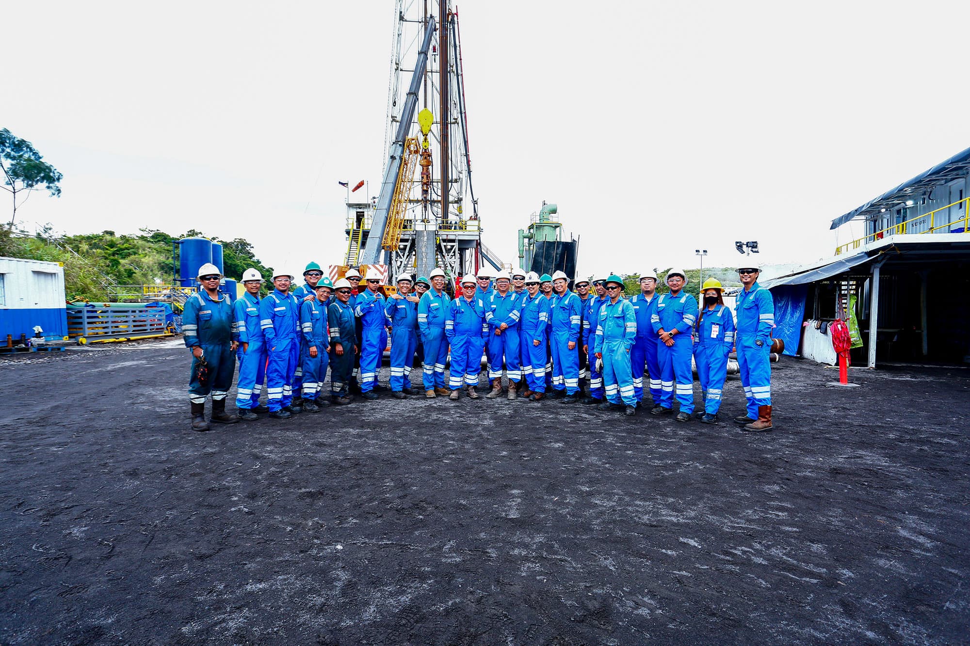 ThermaPrime drilling crew at work