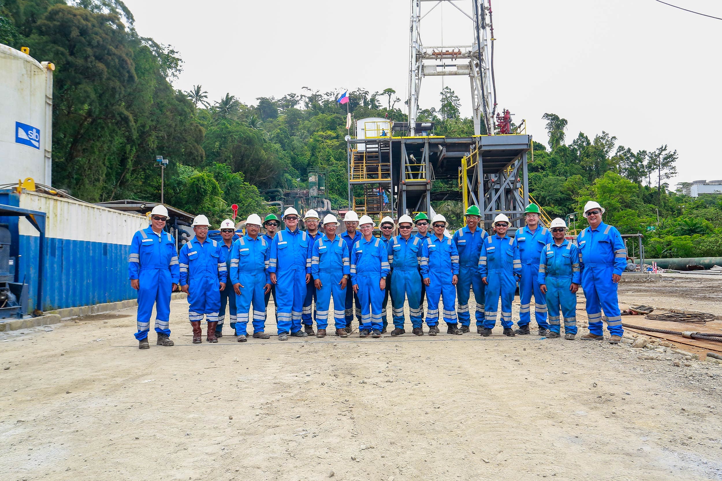 ThermaPrime staff on site