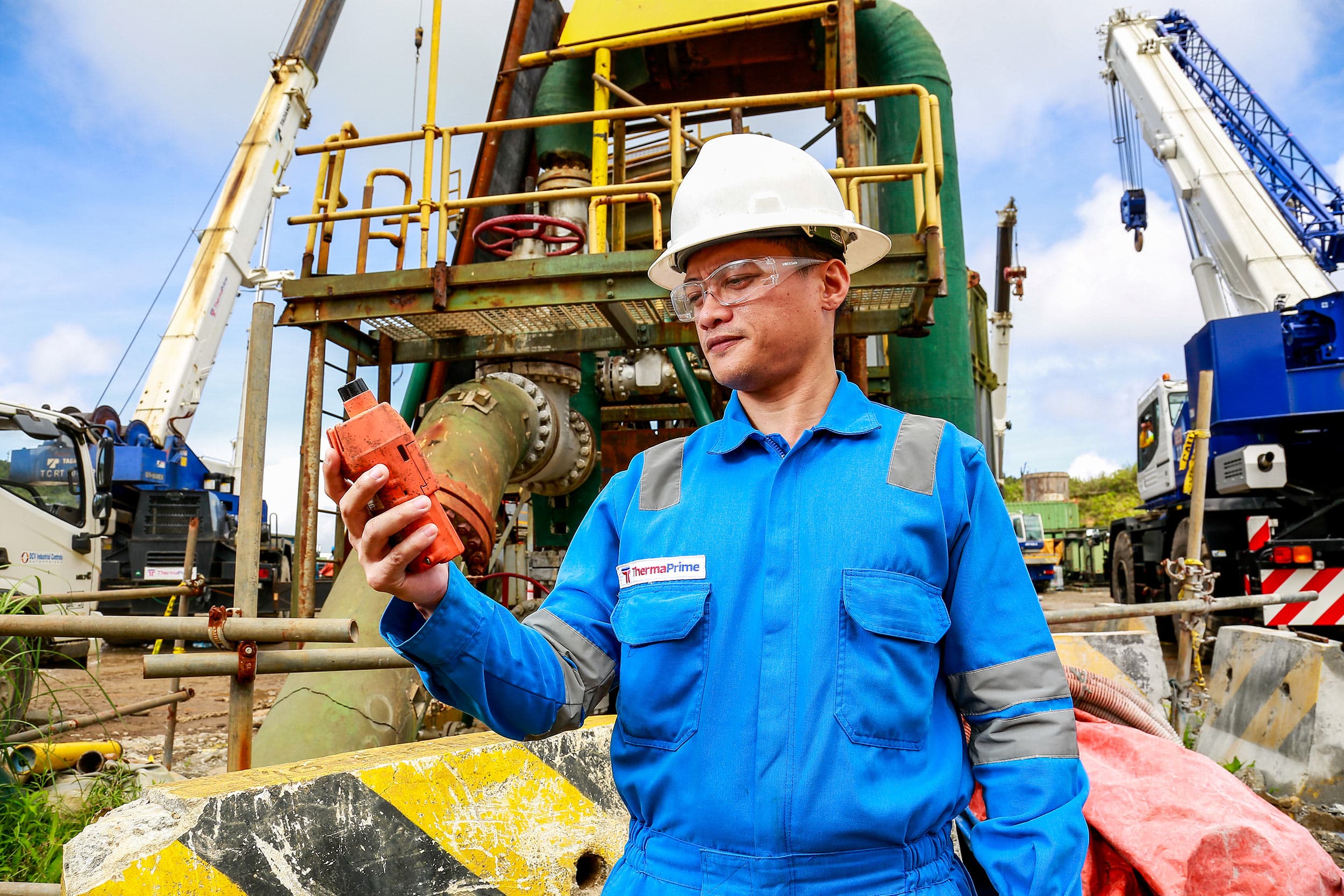 ThermaPrime drilling personnel