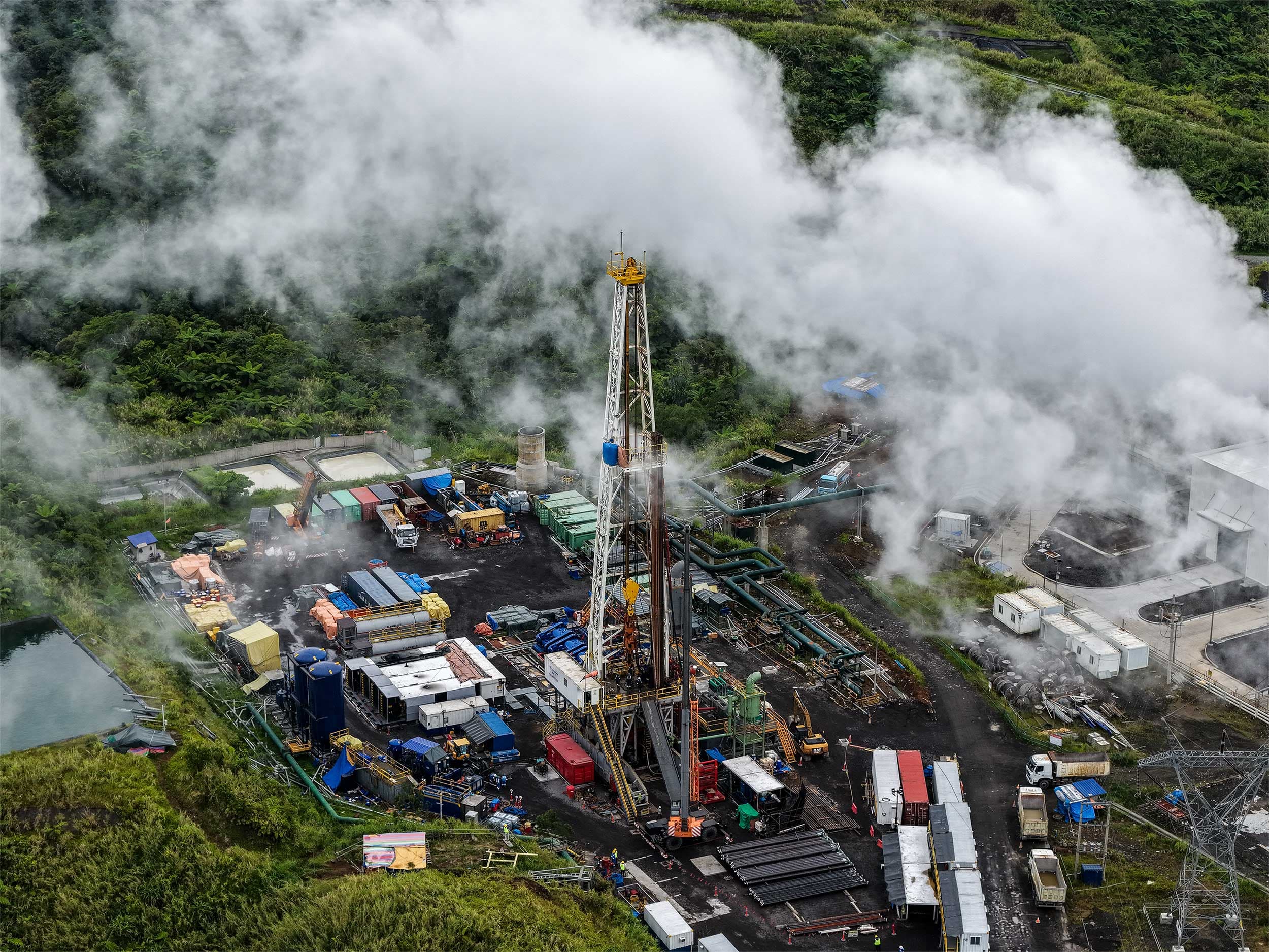 Aerial site view
