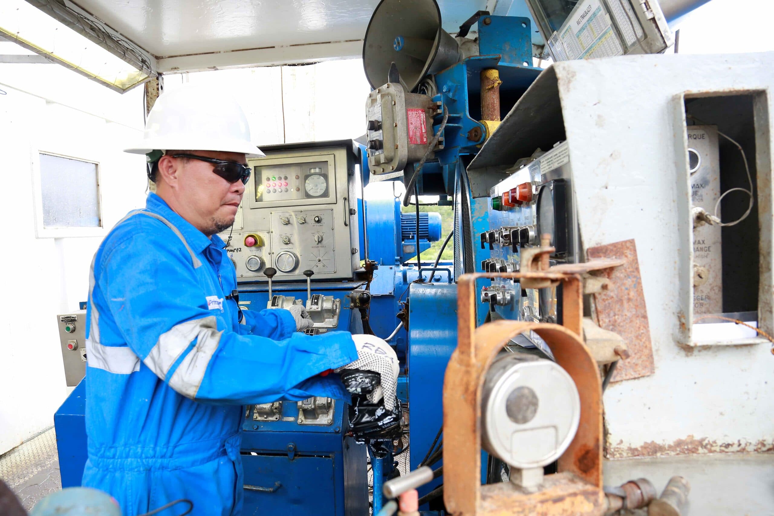 Driller's console