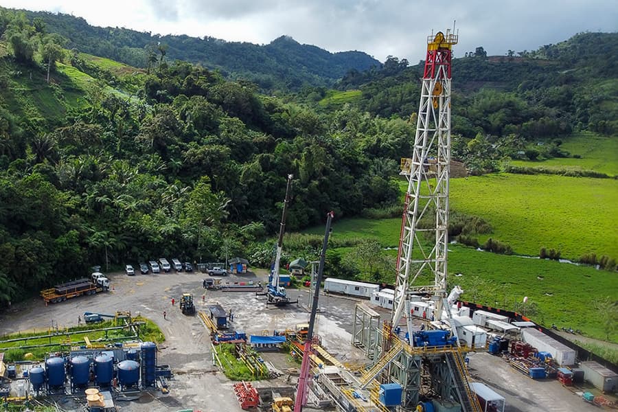 Explorer drilling rig